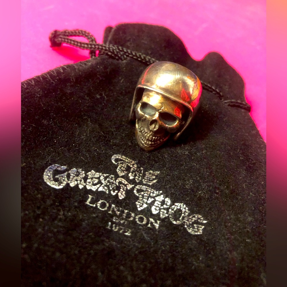 The Great Frog London Skull Ring Jewelry Ring Men Fashion Silver Valentine’s Day